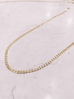 Load image into Gallery viewer, Flat Curb Chain Necklace
