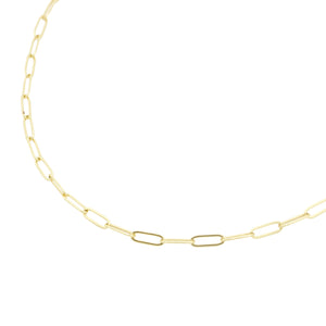 AW Boutique's Paperclip Chain Necklace.