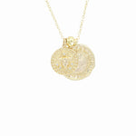 Load image into Gallery viewer, Gold filled zodiac star sign coin charm necklace. Australian jewellery brand AW Boutique. Part of the Celestial Collection. Necklace option shown is Taurus.
